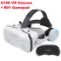 G15E VR Glasses IMAX 3D Movies Virtual Reality VR Glasses Google Cardboard Box VR Helmet for 4.7-7" Phone,Support Game Joystick