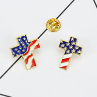 American flag badge | Silver Fox Sales
