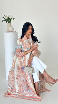 Women's Elegant Flowy Cardigan – Lightweight Polyester Robe Style | Silver Fox Sales