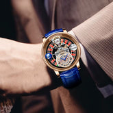 Upgraded Version  Russian Roulette Celestial Series Quartz Watch Men&