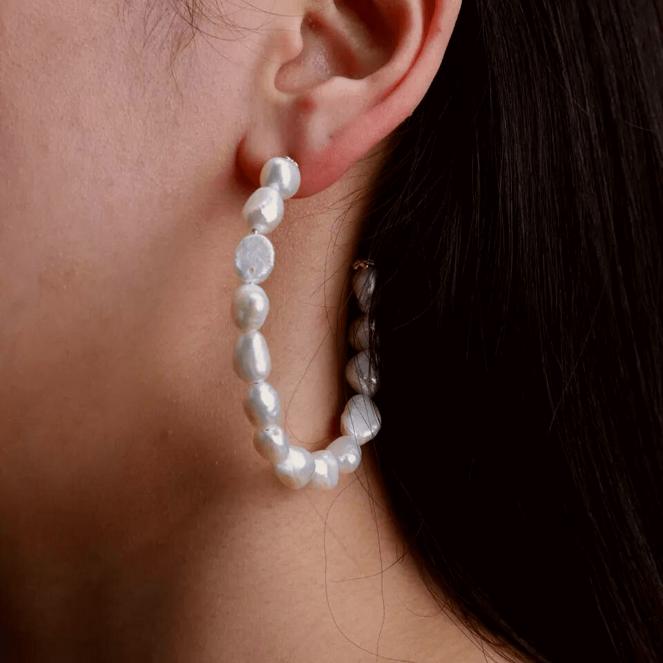 DIANNE CLEMENT PEARL EARRINGS | Silver Fox Sales