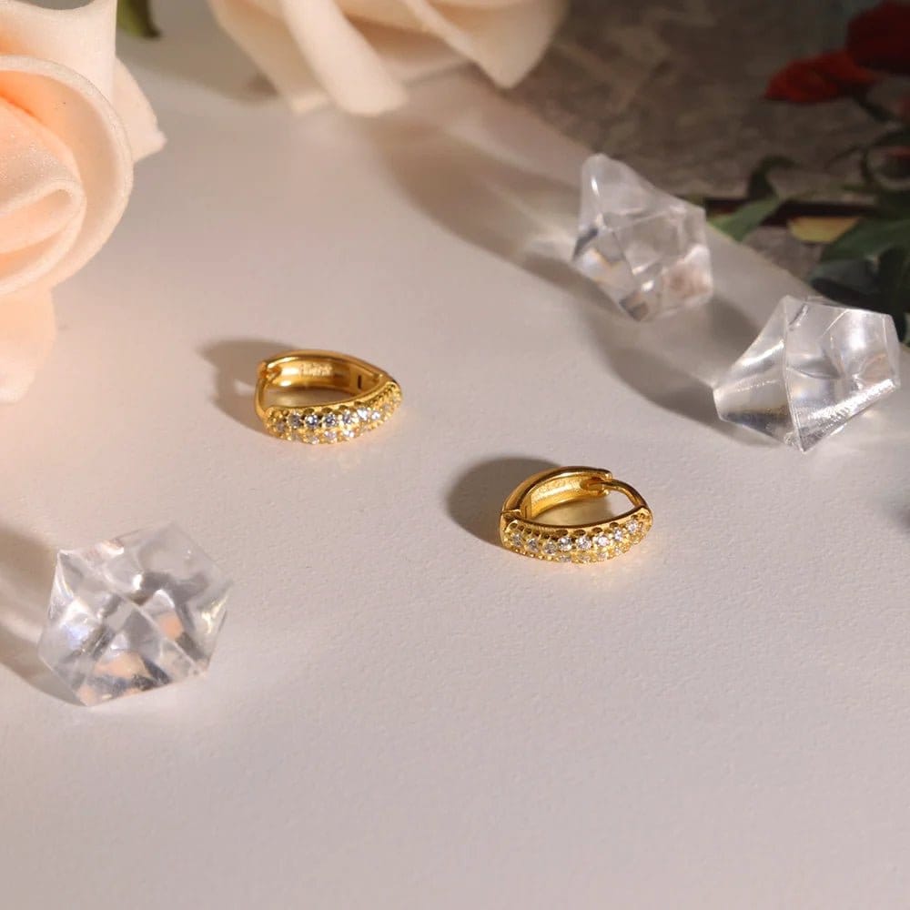 Fabienne Richelieu Gold Earrings | Silver Fox Sales