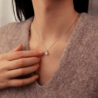 RIVA BELLUCI CRYSTAL NECKLACE | Silver Fox Sales