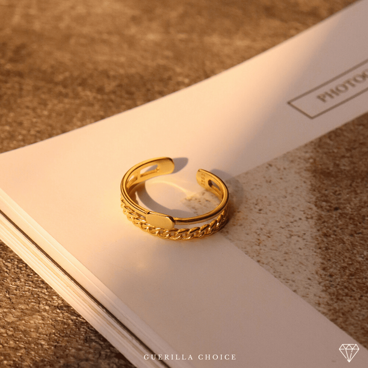 GRAZIA GOLD STACK RING | Silver Fox Sales