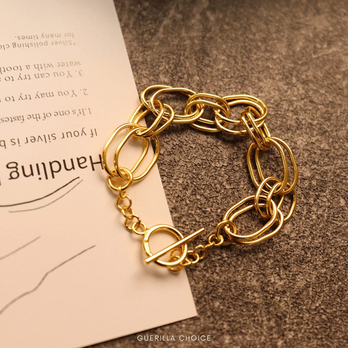 PRUNELLA GOLD BRACELET | Silver Fox Sales