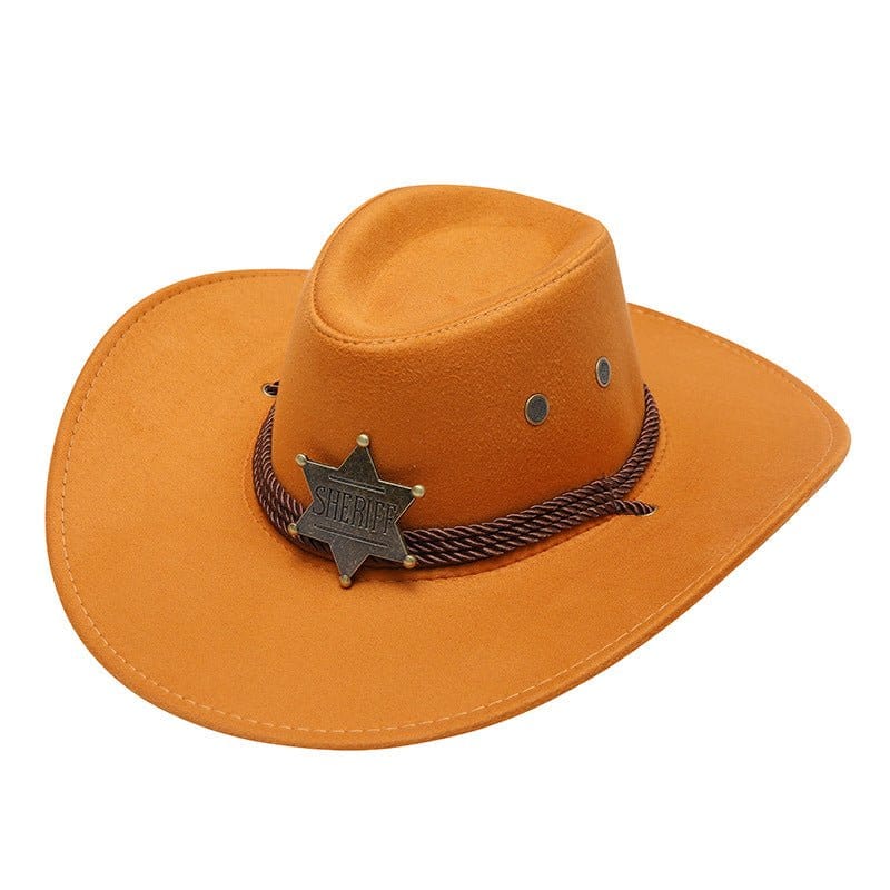 Women's Feather Trim Cowboy Hat | Silver Fox Sales