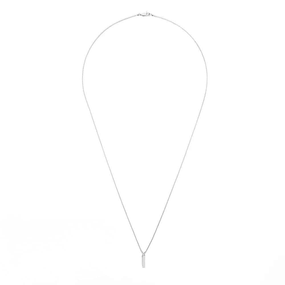 Linéaire Minimal Pendant Necklace | Silver Fox Sales