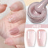 Jelly Nude Gel Nail Polish 10Ml Light Pink Peach Translucent Color UV Light Cure Gel Varnish Nail Art DIY at Home