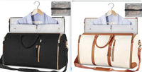 Large Capacity Travel Duffle Bag Women's Handbag Folding Suit Bag Waterproof Clothes Totes | Silver Fox Sales