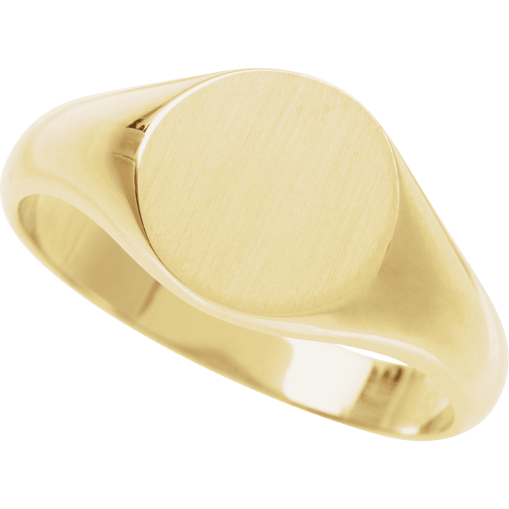 L’Empreinte 14K Gold Signet Ring | Silver Fox Sales