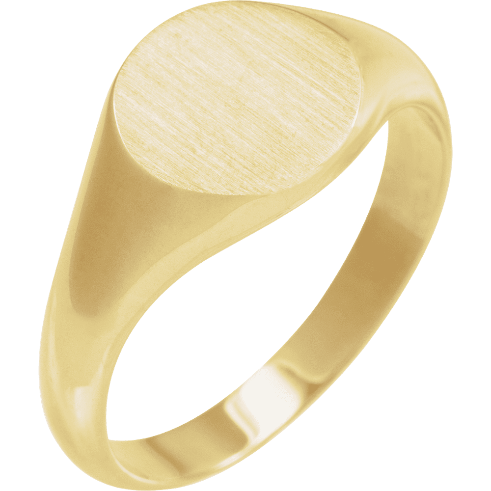 L’Empreinte 14K Gold Signet Ring | Silver Fox Sales