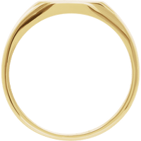 L’Empreinte 14K Gold Signet Ring | Silver Fox Sales