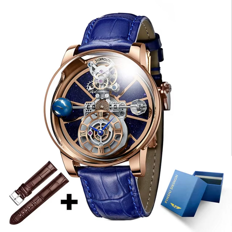 Upgraded Version  Russian Roulette Celestial Series Quartz Watch Men&