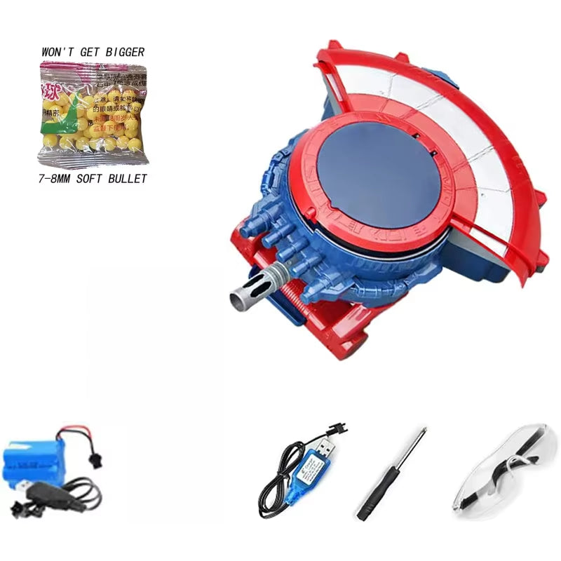 Electric Ball Blaster, Rechargeable Battery, Automatic, Outdoor Games Toys for Activities Team Game M249