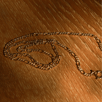 Amorette Chain Necklace, 18k Gold-Plated Vermeil, 50cm | Silver Fox Sales