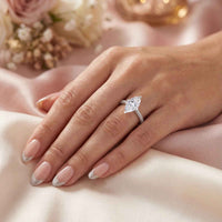 Étoile Marquise VVS Engagement Ring Gold | Silver Fox Sales