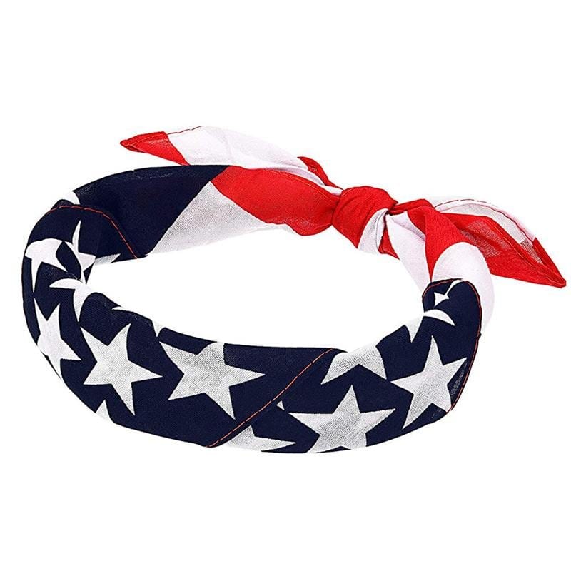 American Flag Outdoor Cycling Bandana | Silver Fox Sales