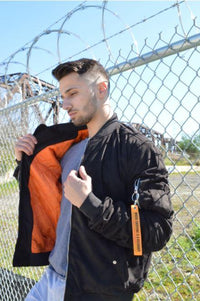 Faux Bomber Suede 6111