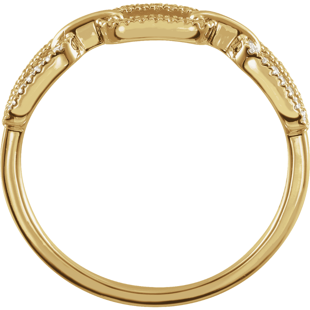 Élise Lien Pavé 14K Yellow Gold Vermeil Lab-Grown Diamond | Silver Fox Sales
