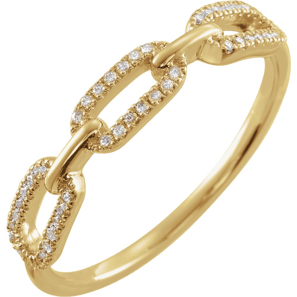 Élise Lien Pavé 14K Yellow Gold Vermeil Lab-Grown Diamond | Silver Fox Sales