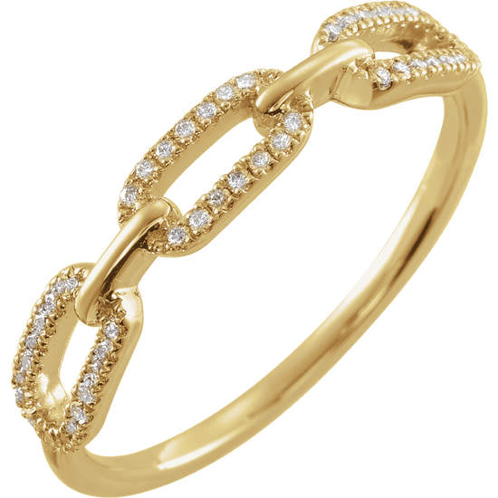 Élise Lien Pavé 14K Yellow Gold Vermeil Lab-Grown Diamond