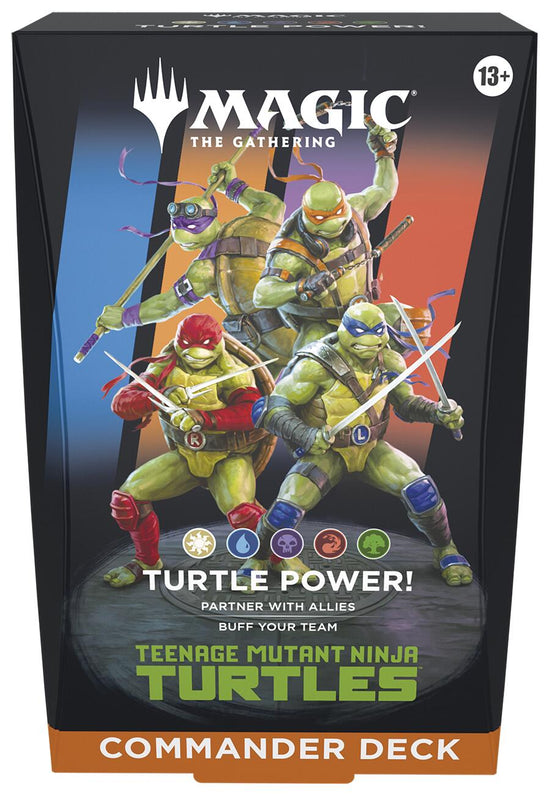 Teenage Mutant Ninja Turtles Commander Deck - Turtle Power! [TMC]