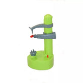 Revolutionary Multifunction Stainless Steel Electric Peeler - Effortlessly Peel Fruits and Vegetables with Three Extra Blades!