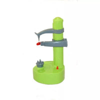 Revolutionary Multifunction Stainless Steel Electric Peeler - Effortlessly Peel Fruits and Vegetables with Three Extra Blades!