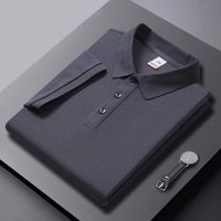 Mens Clothing Lapel Half-sleeve