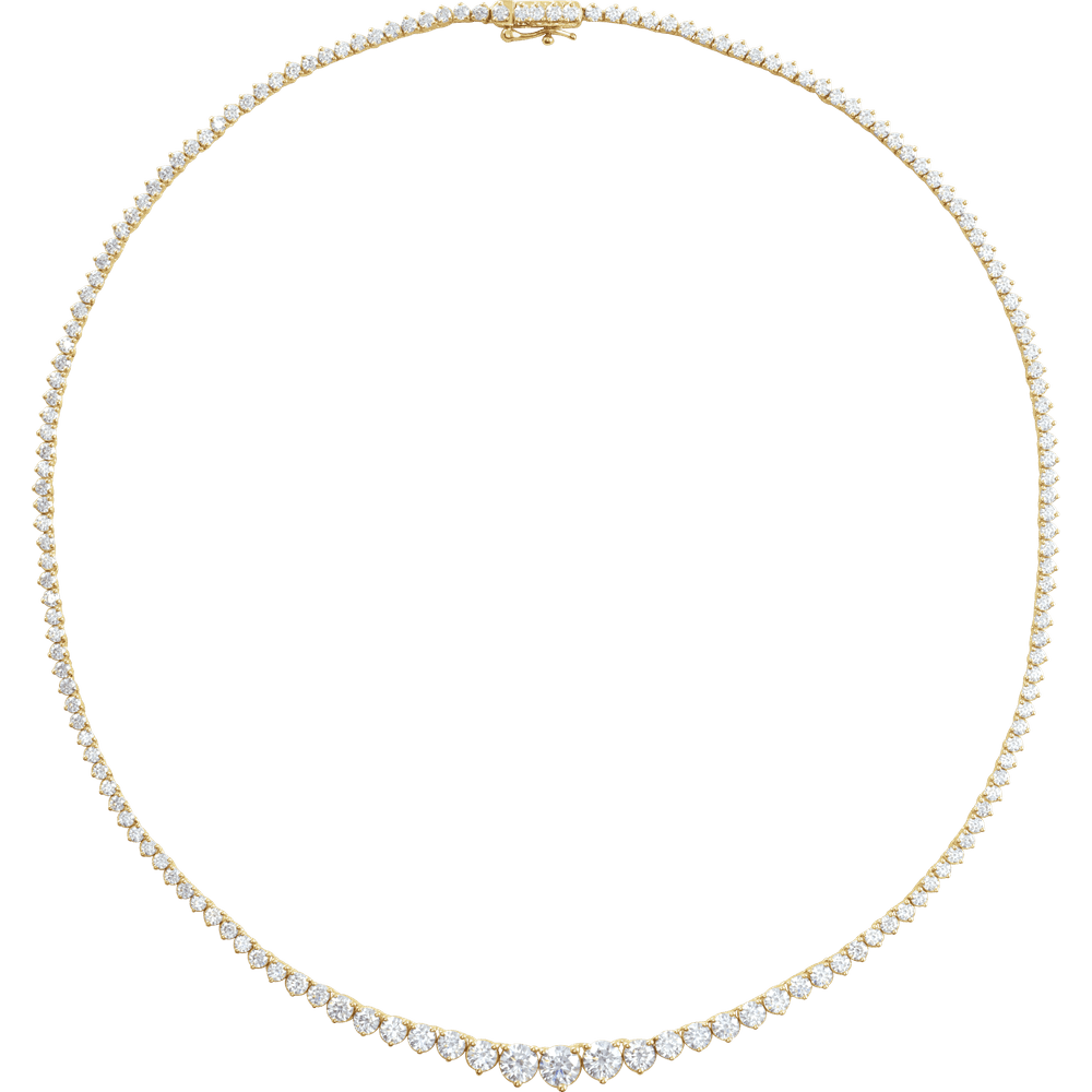 Ligne Impériale Diamond Necklace | Silver Fox Sales