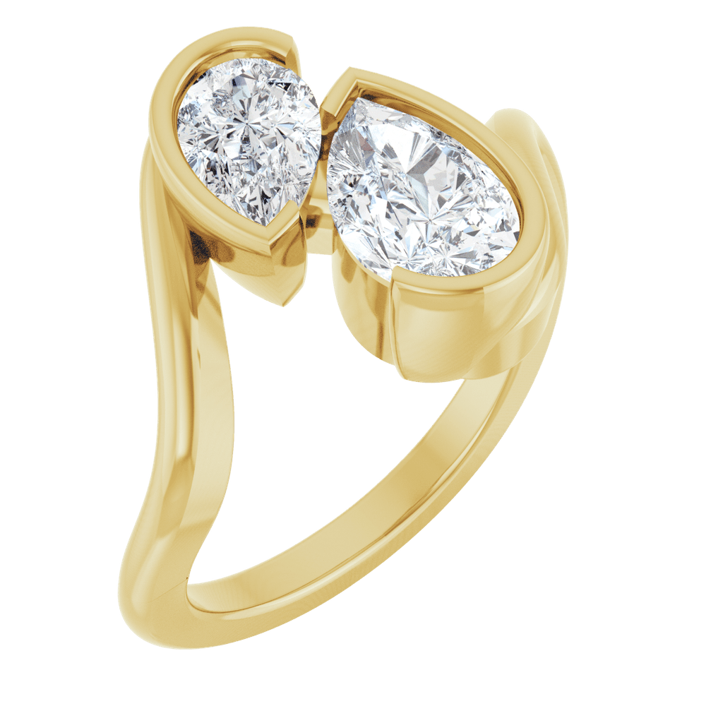 Deux Lumières Engagement Ring | Silver Fox Sales