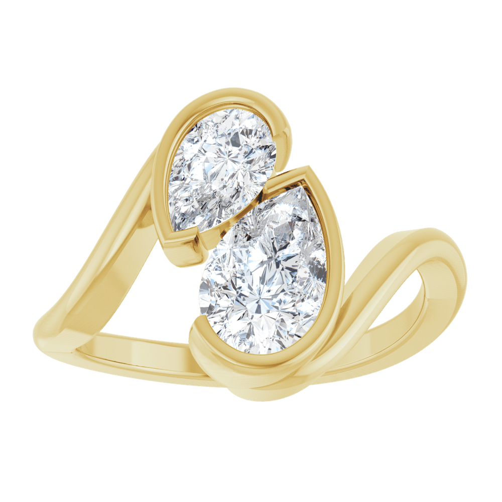 Deux Lumières Engagement Ring | Silver Fox Sales