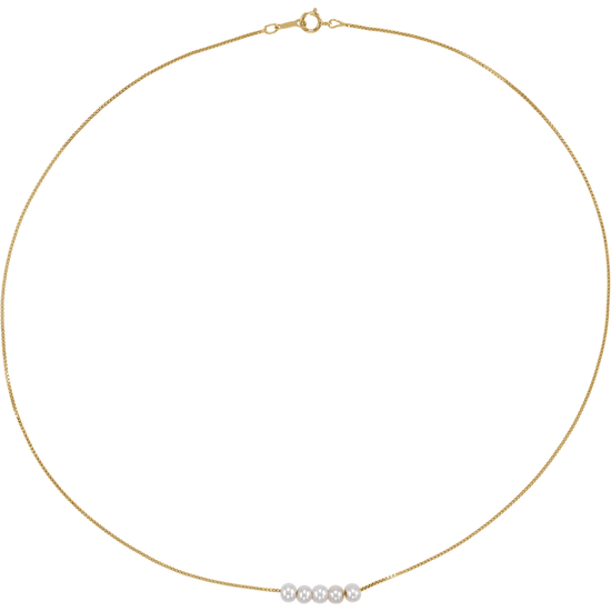 GC Pureline Pearl Necklace – 14K Gold-Filled Freshwater Pearl 17”