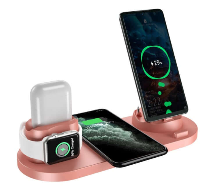 View details for 6-in-1 Wireless Charging Dock Station for iPhone & Phone 6-in-1 Wireless Charging Dock Station for iPhone & Phone