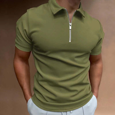 New Men's Casual Short Sleeve Digital Print POLO Shirt | Silver Fox Sales