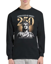 America 250 T-Shirt: Statue of Liberty Anniversary, Patriotic Tee