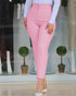 Slim Pants for Woman 2023 Business Office Lady Black High Waist Cropped Elegant Work Pants All-Match Female Solid Trousers New