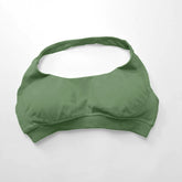 Impact Sports Bra Women Seamless Halter Top High Support Push-Up Open Back Gym Wear Fitness Yoga Workout Underwear