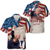 Legends Never Die Hawaiian Shirt, We the People Shirt, Trump Fight 3D Shirt, Trump Supporters Hawaiian Shirt C1334 - GOP