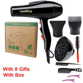 For Hairdresser and Hair Salon Long Wire EU Plug Real 2100W Power Professional Blow Dryer Salon Hair Dryer Hairdryer