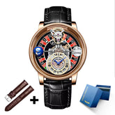 Upgraded Version  Russian Roulette Celestial Series Quartz Watch Men&