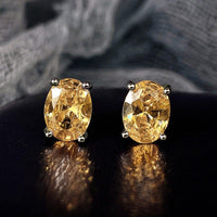 Women's Business-Style Zircon Earrings | Silver Fox Sales