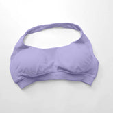 Impact Sports Bra Women Seamless Halter Top High Support Push-Up Open Back Gym Wear Fitness Yoga Workout Underwear
