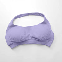 Impact Sports Bra Women Seamless Halter Top High Support Push-Up Open Back Gym Wear Fitness Yoga Workout Underwear