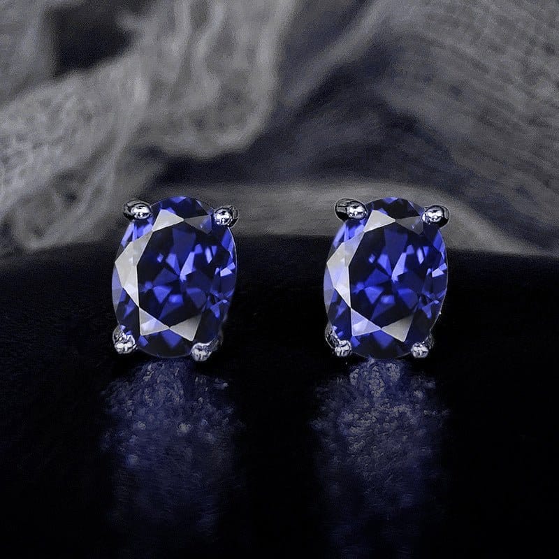 Women's Business-Style Zircon Earrings | Silver Fox Sales