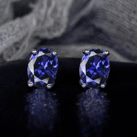 Women's Business-Style Zircon Earrings | Silver Fox Sales