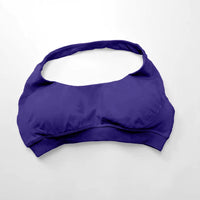 Impact Sports Bra Women Seamless Halter Top High Support Push-Up Open Back Gym Wear Fitness Yoga Workout Underwear
