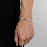 Zircon Tennis Chain Bracelet | Silver Fox Sales