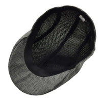 Men's Flat Cap Beret – Retro Cabbie Driving Hat | Silver Fox Sales