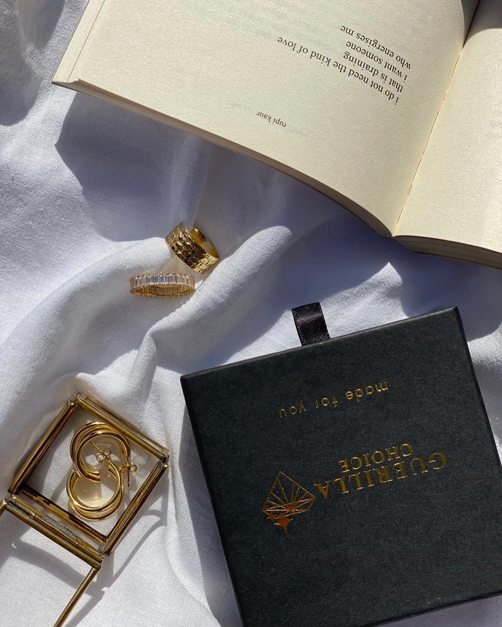ELISE CHARM GOLD EARRINGS | Silver Fox Sales